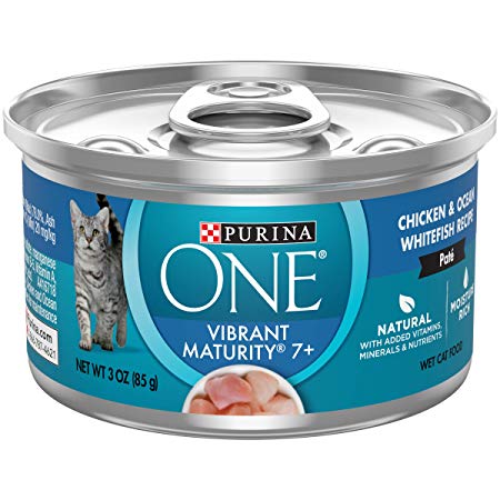 Purina ONE Natural Adult Canned Wet Cat Food - (24) 3 oz. Cans