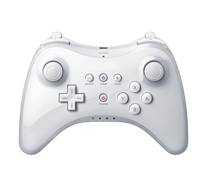 Stoga STB01 Wireless Pro Controller for Nintendo Wii U-White
