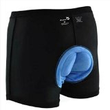 Baleaf Mens 3D Padded Bicycle Cycling Underwear Shorts