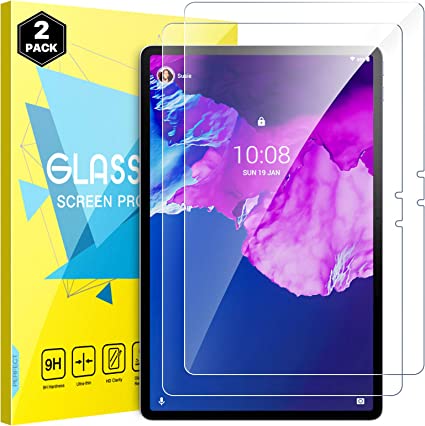 MoKo 2-Pack Screen Protector Fits Lenovo Tab P11 Pro 11.5 Inch TB-J706F/TB-J706L Tablet 2020, HD Anti-Bubble 9H Fingerprint-free High-Sensitivity Tempered Glass Screen Film, Clear