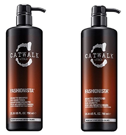 Tigi Catwalk Fashionista Brunette Tween Shampoo & Conditioner, 25.36 Oz/each - Just Released 2014