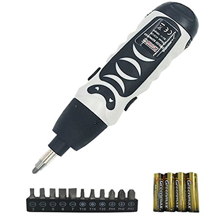 Electric Muli-Bit Screwdriver with flexible extention screwdriver drill bit holder