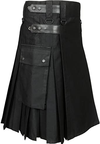 Utility kilts (44, Black)