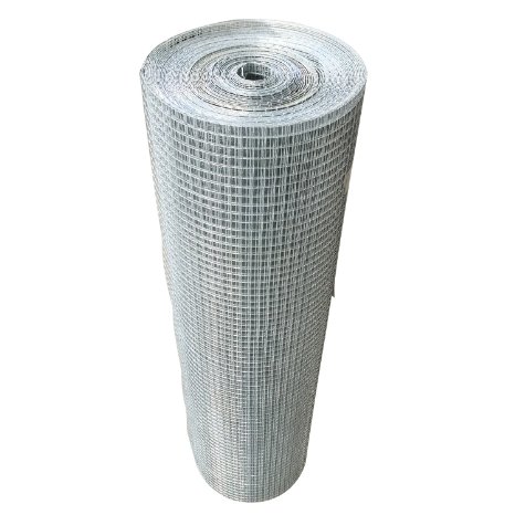 Amagabeli 36-Inch-by-100-Foot 1/2-by-1/2-Inch Mesh 19-Gauge Hot-dipped Galvanized Hardware Cloth, Silver