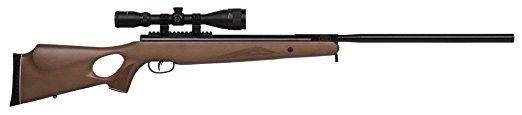 Crosman Benjamin Trail NP XL 1500 .177 Caliber Nitro Piston Air Rifle with Hardwood Stock Includes 3-9 X 40mm Scope