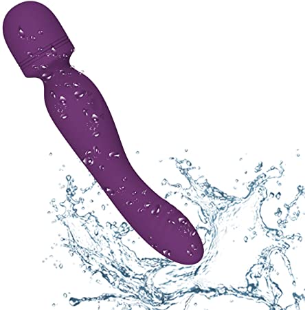 Portable Handheld Soft Silicone Waterproof Wand Massager, G Spọt Rạbbịt Vịbrạtor Ðịldǒ, 9 Modes, Rechargeable,Silent, can Relieve Muscle Soreness