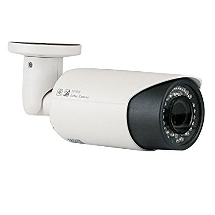GW Security 2MP HD-CVI Sony Cmos Motorized Zoom 2.8-12mm Varifocal Lens Auto-Zoom & Auto-Focus Day/Night Waterproof 1080P Security Camera