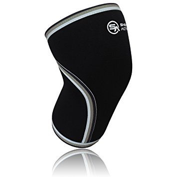Knee Sleeve - Support and Compression Brace for Weightlifting, Powerlifting, Basketball, CrossFit, Running and other Sports. Fits Men and Women. Comes with Free eBook!