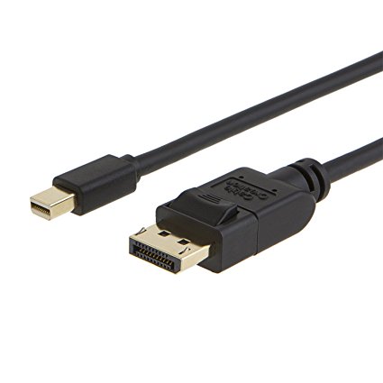 CableCreation Mini DisplayPort to DisplayPort Cable, Gold Plated 3 Feet Mini DP to DP Cable Support 4K Resolution, 0.9M/ Black