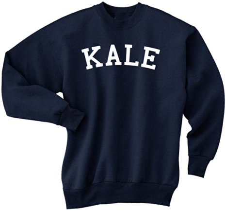 Kale Sweatshirt Crew Neck Sweater Pullover - Premium Quality