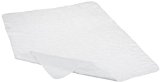 American Baby Company Waterproof Embossed Quilt-Like Multi-Use Flat Protective Pad cover White