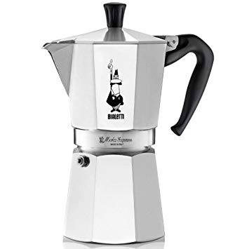 Bialetti Aluminium Moka Express Stovetop Coffee Pot