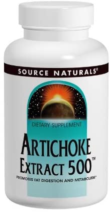 Source Naturals Artichoke Extract 500 Tablet, 45 Count