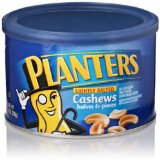 Planters Lightly Salted Cashew Halves and Pieces 8 Oz