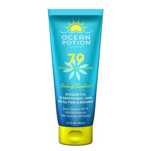 Ocean Potion SPF 70 Sunscreen Lotion, 3.4 Ounce