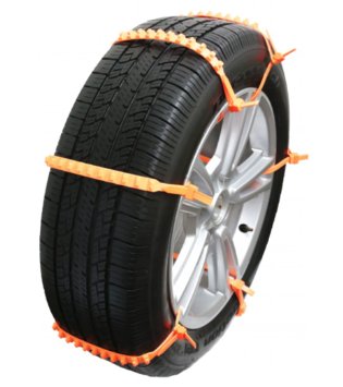 Zip Grip Go Cleated Tire Traction Device for Cars Vans and Light Trucks