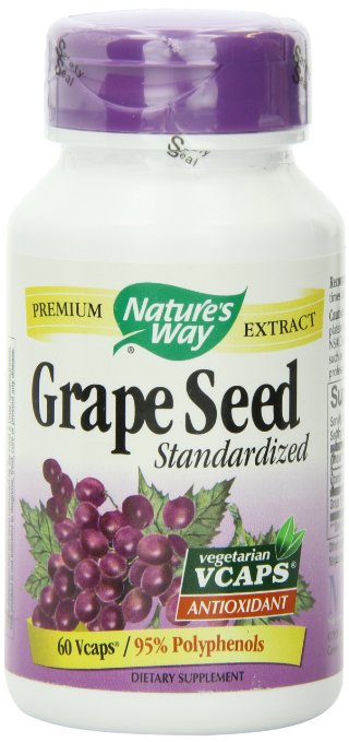 Natures Way Grape Seed 60 Vcaps