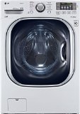 LG WM4270HWA TurboWash 45 Cu Ft White Stackable With Steam Cycle Front Load Washer - Energy Star