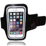 Iphone 6 Armband for Running- The Best Fitting Adjustable Arm Band And Holder of the Apple Iphone 6 and Samsung Galaxy S5 With Our 30 Day Money Back Guarantee