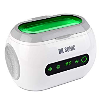 DK SONIC Professional Ultrasonic Jewelry Cleaner with Digital Timer for Eyeglasses, Rings, Coins