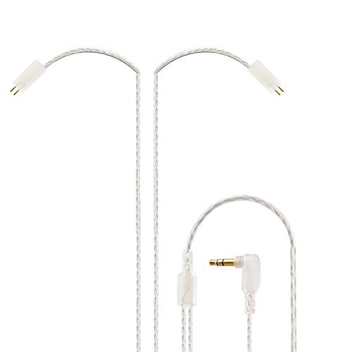 KZ ZS3 Silver Plate Replacement Earphones Cable