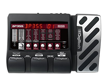 DigiTech BP355 Bass Guitar Multi-Effects Processor, Stomp Mode