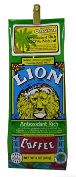 Lion Original Antioxidant Ground Coffee 8 oz