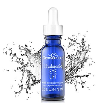 Dermapeutics Hyaluronic Lift Hyaluronic Acid Eye Serum | Amino Acid Blend | Anti Aging Anti Wrinkle | Ultra Hydrating |.5 fl. oz.