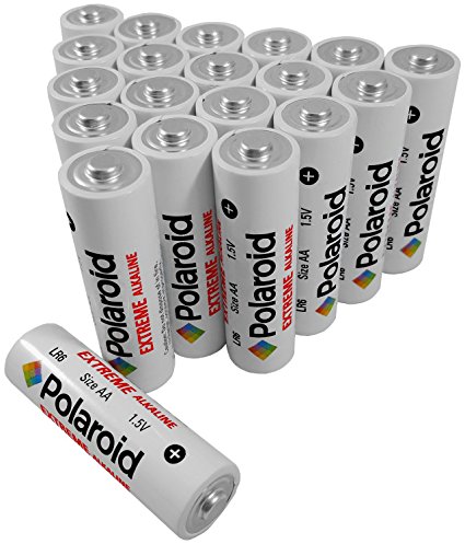 Polaroid AA Batteries Extreme Alkaline (20 Pack)