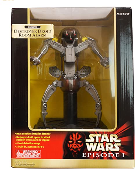 Star Wars Episode 1 - Animated Destroyer Droid Room Alarm