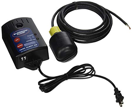 Superior Pump 92060 Sump Alarm System with 15-Foot Tethered Float Switch