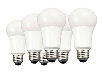 TCP 60 Watt Equivalent 6-Pack, LED A19 Light Bulbs, ENERGY STAR Certified, Non-Dimmable, Daylight LA6050KND6ES