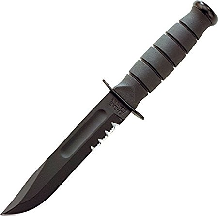 KA1259-BRK Short Serrated Kydex