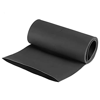 uxcell Heat Shrink Tubing, 4"(100mm) Dia 162mm Flat Width 2:1 Ratio Shrinkable Tube Cable Sleeve 1m - Black