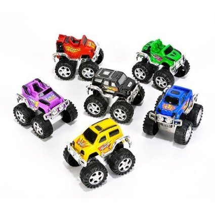 Small Toys Monster Pullback Trucks (Pack of 12) (Discontinued by manufacturer)