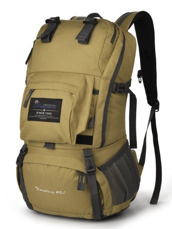 Mountaintop 40 Liter Water-resistant Camping Backpck-5812I