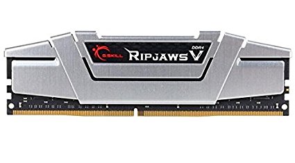 G.SKILL 16GB (2 x 8GB) Ripjaws V Series DDR4 PC4-19200 2400MHz Desktop Memory Model F4-2400C15D-16GVS