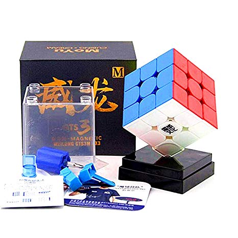 LiangCuber Moyu Weilong GTS3 M Speed Cube GTS V3 Magnetic stickerless 3x3 Magic Cube GTS 3 M Puzzle Cube GTS 3M Color