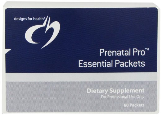 Designs for Health Prenatal Pro Essential Packets 60 Count