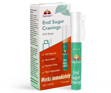 Suppress Sugar Cravings-Sugar Blocker Spray-Stop Sugar Cravings and Avoid Overeating-A Great Weight Loss Supplement- Perfect for Portion Control-77 Sprays-1 Month Supply