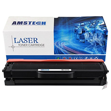 Amstech Compatible Black Toner cartridge Replacement for Samsung MLT-D111S MLTD111S High Yield (1,000 Pages) for Printers Samsung Xpress SL-M2020 M2020W M2022 M2022W M2070 M2070W M2070F M2070FW