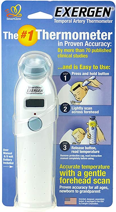 Exergen Smart Glow Thermometer TAT-2000C