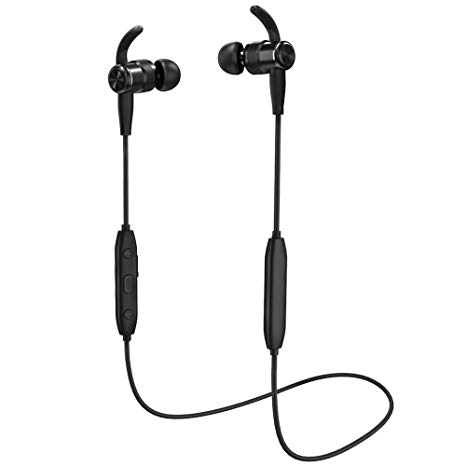 Bluetooth Headphones, Mijiaer X20 Wireless Earbuds Deep Bass Noise Cancelling Sport Sweatproof Earphones with Mic 8 Hours Playtime