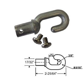 Replacement Hook Drive for Skylight and Awning Poles
