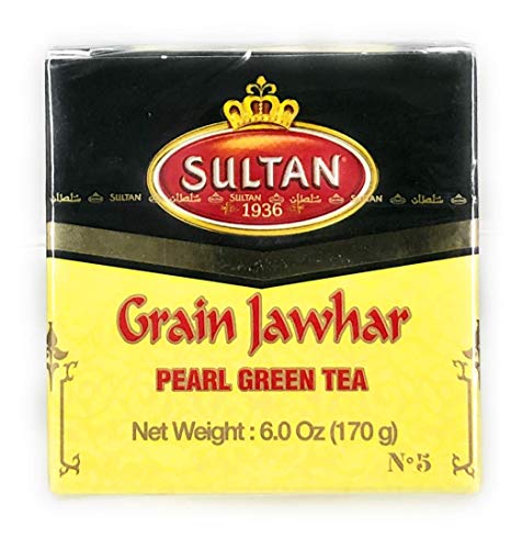 Sultan Jawhar Moroccan Green Tea 6 Ounce- 170 Gram.