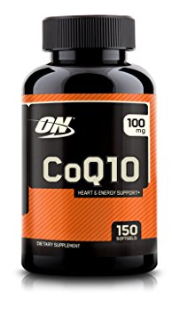 Optimum Nutrition COQ10 Soft Gels, 100 mg, 150 Count