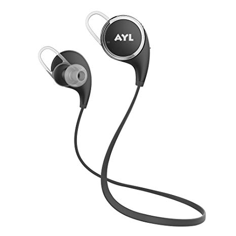 Bluetooth Headphones QY8 Update QY7 AYL V41 Wireless Sport Headphones Stereo In-Ear Noise Cancelling Sweatproof Headset with APT-XMic for iPhone 6 6 plus 5S 4S Galaxy S6 S5 and Android Phones
