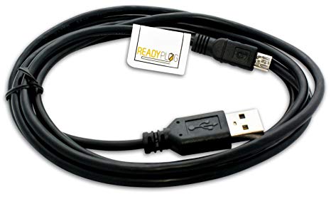 ReadyPlug Charging Cable for Garmin Edge 1000 GPS Cycling Computer - Computer USB Charger (6 Feet)