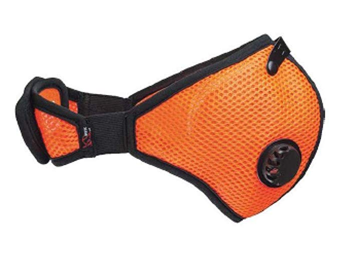 M2 Mesh Air Filtration Mask-Large-Safety Orange