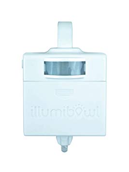 Illumibowl 3.0 LED Toilet Night Light - Bright Motion Sensor Light with Endless Color Combinations - Universal Toilet Fit - As Seen on Shark Tank